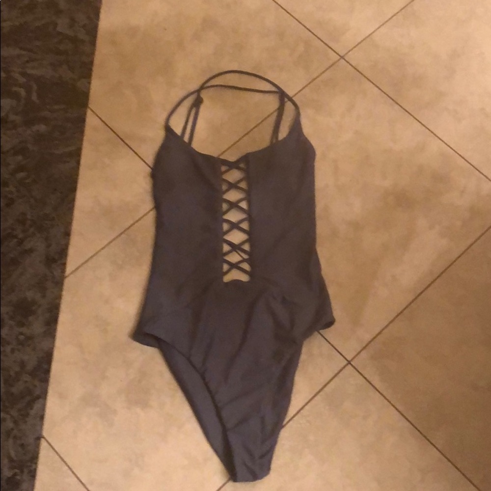hi waisted swim suit